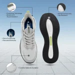 Athleisure Shoes for Men |Cultured Round-Toe Shape & Cushioning Technology - Image 3
